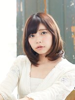 アメリ エ ギャルソン ジュヌ 鶴瀬店(amelie et garcon Jeune)&nbsp;ナチュラルなかわいらしさを引き出すニュアンスボブ