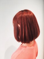 アディクト 綾瀬(ADDICT)&nbsp;【ADDICT_YuuYa】バルーンボブ_リアルレッド