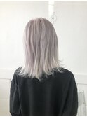 スモーキーなホワイトラベンダーグレージュ☆