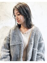 ノア ヘアデザイン 町田店(noa Hair Design)&nbsp;アッシュベージュ×外ハネロブ