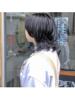 ザ サロン ヤマモト(the salon yamamoto)&nbsp;マッシュウルフ+ブルーアッシュ
