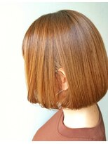 セルカ 高田馬場(CERCA)&nbsp;オレンジベージュ×丸みショート☆【CERCA高田馬場】