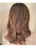 白髪ぼかしハイライト!