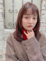 バランスの良い前髪カット