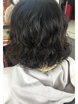 マドゥーズ ヘアショップ(Madoo's hair shop)&nbsp;切りっぱなしボブパーマ
