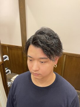ヒロギンザバーバーショップ 新宿店(HIRO GINZA BARBER SHOP) ツイストパーマ