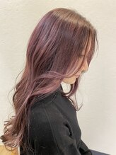 ヘアサロン ムク(HAIR SALON.MuKu) 大人かわいいピンクパープル/イメージチェンジ