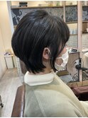 お手入れ簡単ショートボブ