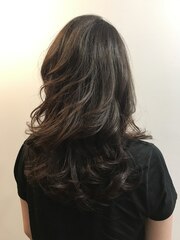 ニューヨークドライカット★こなれヘア艶髪ロングレイヤー[渋谷]