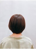 やわらかブラウンの愛されショートボブ☆