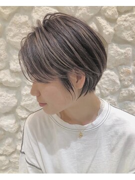 モアナバイヘッドライト 曽根店(Moana by HEADLIGHT) Moana豊中曽根#小顔ハンサムショート#ハイライト#学割U24