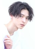 センターパートツイストスパイラル