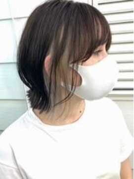 ヒート バイ アンカットラウンジ 渋谷(HEAT by UNCUT&LOUNGE) ダブルカラー/インナーカラー/ケアブリーチ/ハイライト［渋谷］