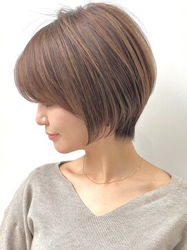 プルーヴ 秋葉原(prove) 30代40代大人女性/前髪ありショートボブ/ショートヘア/髪質改善