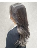 【Ash高幡不動店×室岡】インナーカラー グレーシルバー