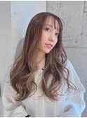 髪質改善/韓国ラフウェーブ/前髪カット