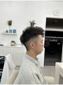 《AO hair》メンズショートパーマ