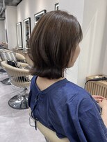 ロンドプロフィール 浦和(Lond profil)&nbsp;中川　前髪カット顔まわり似合わせ外ハネくびれレイヤーミディ