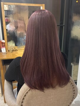 ラビス クローバー(Lovis clover) 魅力倍増カール/セミディ/シアーカラー/ダークアッシュ/姫カット