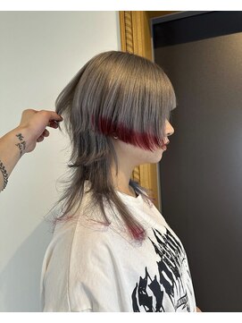 ブランニューロミエ 野田阪神店(Brand new lomie) ネオマレットウルフ 大阪ウルフ/デザインカラー/エンドカラー