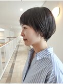 丸みショート/ショートカット/ショートヘア/20代/30代/40代