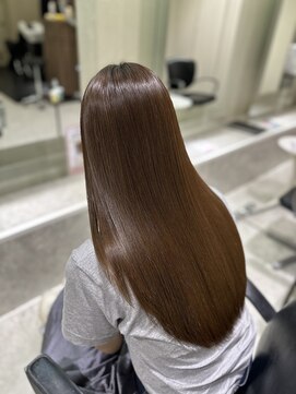 リー 尼崎(Lee) 髪質改善艶カラー 艶髪オージュアトリートメント レイヤーカット