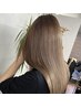 透明感カラー＋贅沢ヘッドスパ+美髪トリートメント￥9900