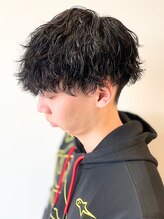 ツーブロック×パーマで完成度を高める！