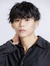 【新規人気No.２】メンズカット+波巻きパーマ【20%OFF】12500→10000