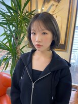 コレットヘア(Colette hair)&nbsp;顔周りカット/ボブ/オリーブベージュ