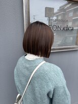 キュオンシア(CUEON. ciea)&nbsp;ミニボブ×地毛風ストレート