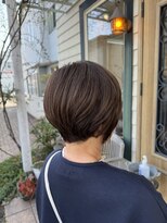 チョコレート(chocolate)&nbsp;髪質改善大人可愛い20代30代40代50代ショートボブ