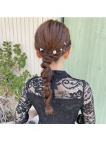 ヘアーレクスアリイ(Hair Lex Alii)&nbsp;編みおろし/お呼ばれヘア/ヘアセット