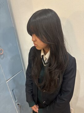 リアンドコー(Re&co) *yoshiya*ザクザクロングレイヤー*ハッシュカット