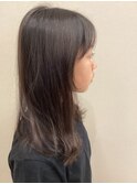 小学生でも大人可愛い顔まわりデザイン