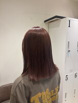 エイト新宿店(EIGHT shinjuku) ピンクブラウンカラー