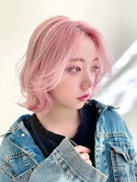 ヒール 銀座(heel)&nbsp;大人可愛いひし形ハンサムショートボブ前下がり