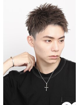 リップス 吉祥寺店 (LIPPS) アッシュブラウンソフトツイストツーブロショート