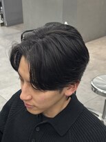 オーバルバイアピッシュ(OVARL by apish) フェザーパーマ/センターパート/メンズパーマ