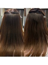 ヘアーチレッジ インネイト(hair chillage inNate)&nbsp;フルウェットツインブローとツインアイロンで整える縮毛矯正