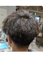 アグ ヘアー ハルカ 綾瀬店(Agu hair halca) メンズパーマ ツイスト 波巻き ツーブロック