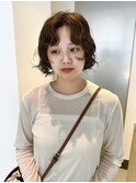 レイヤーボブパーマ