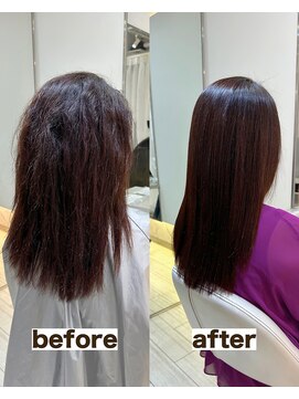 ルスリー 田園調布店(Lsurii) 田園調布髪質改善｜純度100％トリートメント＋カット＋縮毛矯正