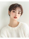 透け感たっぷりブラウンカラー