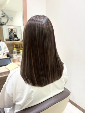 アッシュ 等々力店(Ash) 白髪ぼかしコントラストハイライト 大井町線/自由が丘/等々力