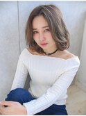 ナチュラル★外国人風ボブ【LUXBE 江坂駅前店】