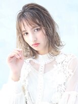 オースティン 錦糸町(AUSTIN)&nbsp;AUSTIN☆外ハネボブアッシュブラウンネオウルフツイストパーマ