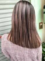 シーク 天神(SEEK)&nbsp;【SEEK】バレイヤージュ×ラベンダーベージュ