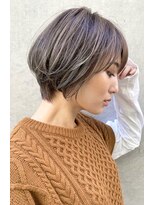 ミチオ ノザワ ヘアサロン ギンザ(Michio Nozawa HAIR SALON Ginza)&nbsp;似合わせカット×透け感大人ショート【瀧上丈司】