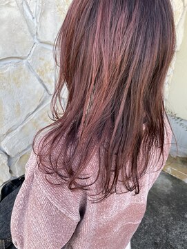 ヘアメイク ヴァロ(Hair Make VaLo) ピンク＋ムラサキ